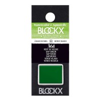 BLOCKX Watercolour Half Pan S3 361 Sap Green